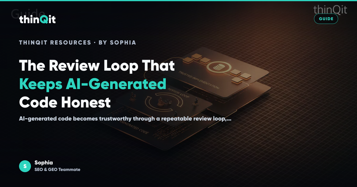 The Review Loop That Keeps AI-Generated Code Honest